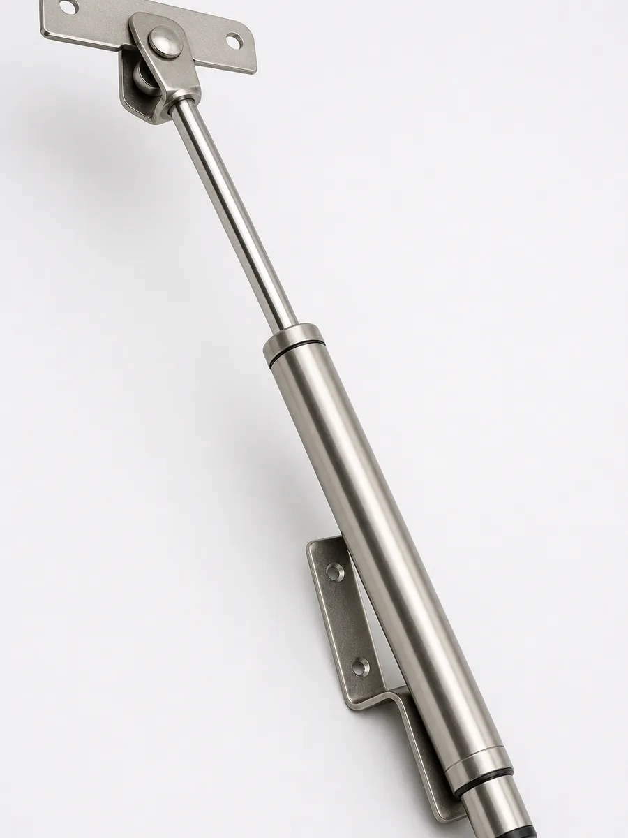 Ouvre-fenêtre automatique de serre, vue d'ensemble sur fond neutre